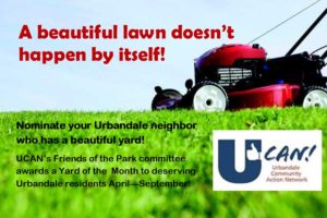 Yard of the Month - UCAN's Friends of the Parks Committee