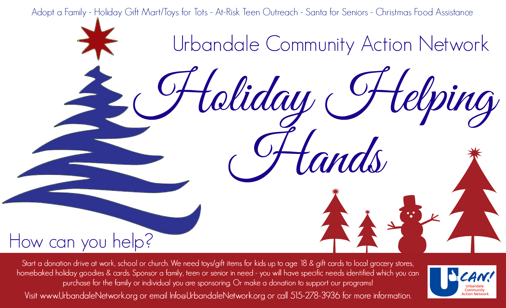 Sign Up For Christmas Help | Examples and Forms